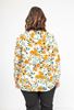 Picture of CURVY GIRL FLOWY V NECK BLOUSE